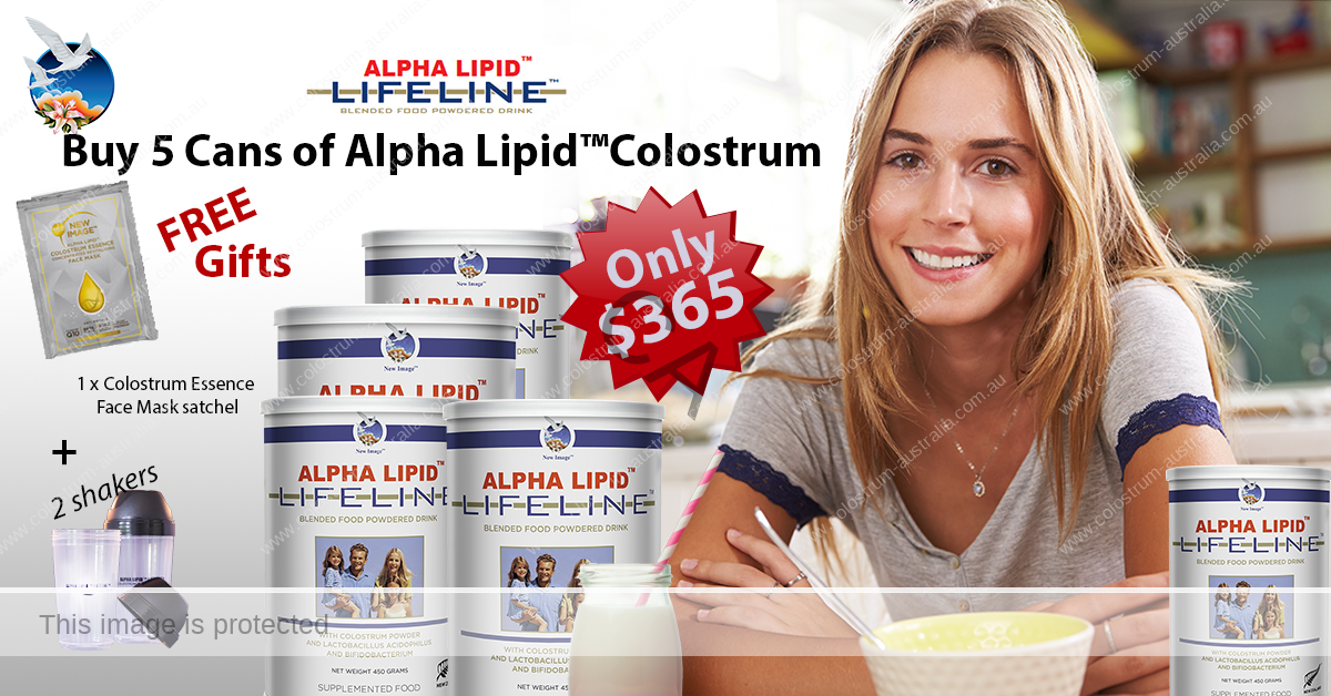 Alpha Lipid Lifeline Colostrum Buy 5 deal