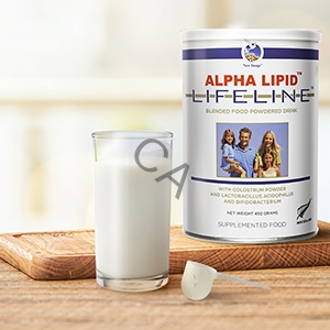 alpha lipid lifeline drink dosage scoop recommended daily