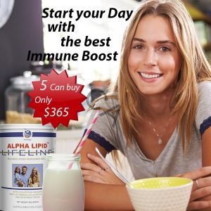 alpha Lipid Lifeline Colostrum 5 can deal