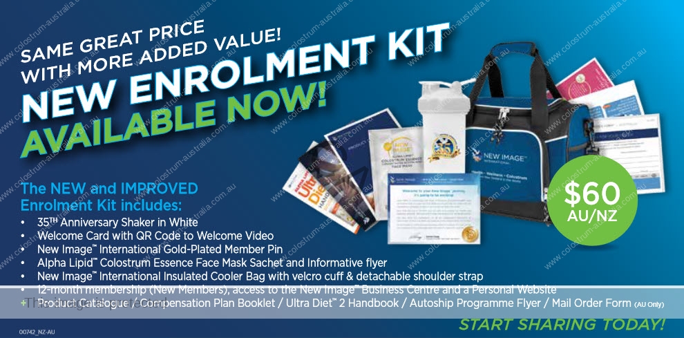 New enrolment kit New enrolment kit