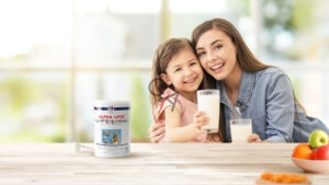 Alpha Lipid Lifeline colostrum. Enjoy your daily dose of immune boosting together as a family