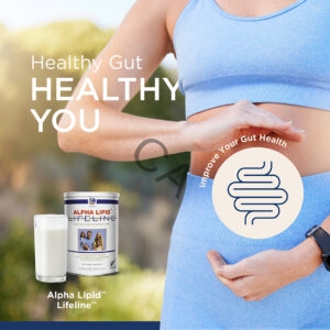 Alpha Lipid Lifeline colostrum for gut health