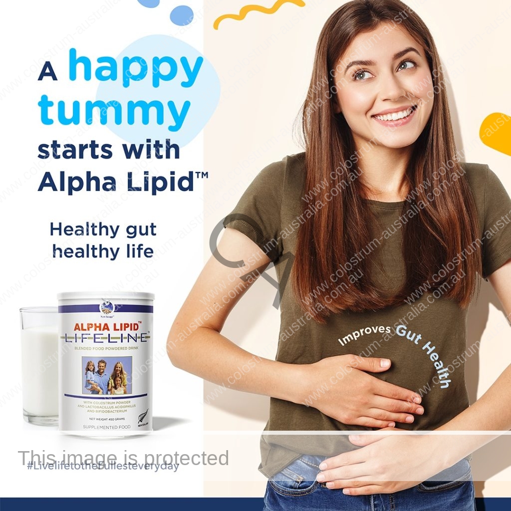 Alpha Lipid Lifeline for a happy tummy and happy life