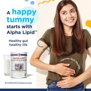 Alpha Lipid Lifeline for a happy tummy and happy life